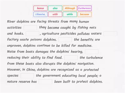 Linking words (Summary Writing)