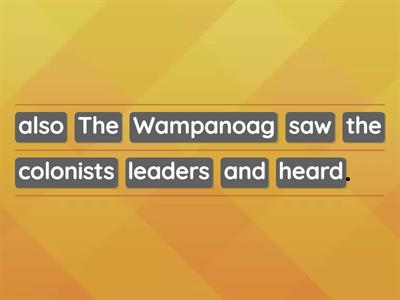 How did the Wampanoag and neighboring tribes respond?