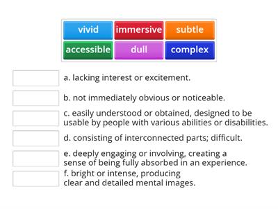 A whole new universe (ESL Brains, definitions)