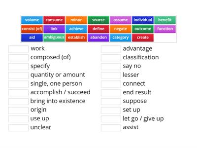 Synonyms Nation 5 and 6