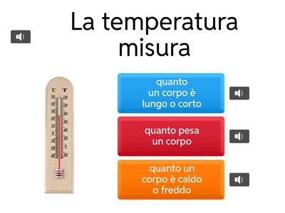 QUIZ Temperatura e calore 1IM