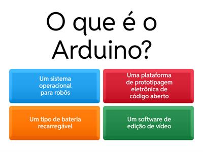 Perguntas sobre Arduino