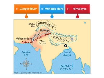 Ancient India Map