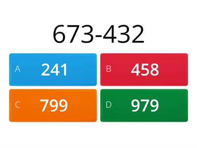 Adunarea si scaderea 0-1000 fara trecere peste ordin