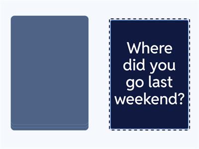 Questions Past Simple