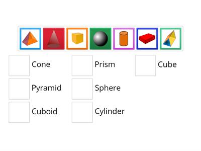 Identify these solid shapes.