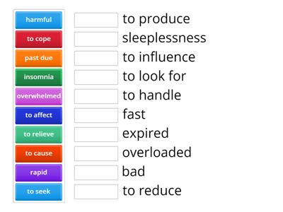 Stress words.  video