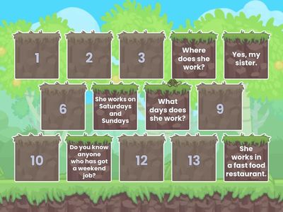 Сопоставьте ответы с вопросами 