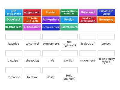 Access 3 Lektion 5 - Vocabulary 1