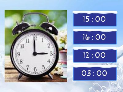 Визначення часу за годинником