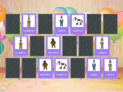 Masopust - postavy v průvodu