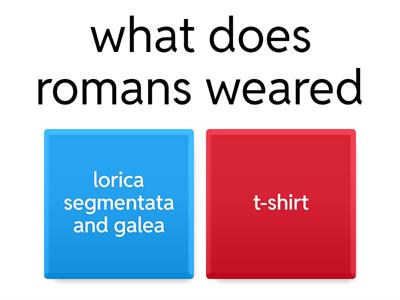 Roman Quiz