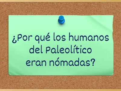 Preguntas cortas Prehistoria