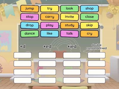  Past Simple (regular verbs)