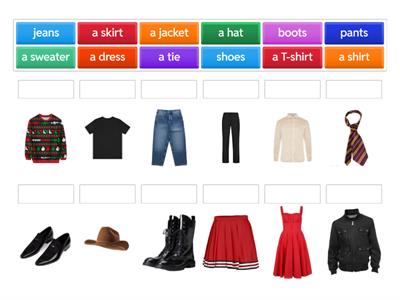 [A1/A2] Clothes