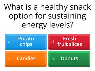 Snack quiz