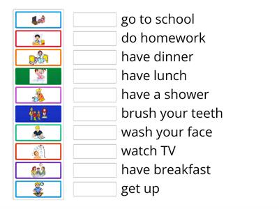 Daily Routine (Dip in 3, U4L13)