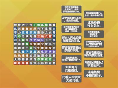 南一國小國語6上L08成語大搜查