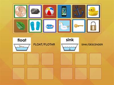 Float & Sink Sort PK/K