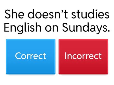 English Grammar Quiz