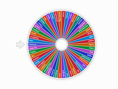 Random Adjective Spinner