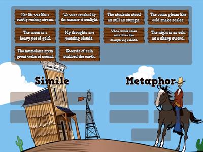 Similes and Metaphors Practice