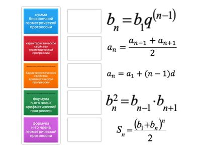 геометрическая прогрессия