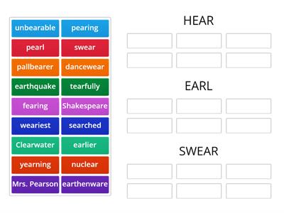 7.8 Sounds of EAR  "Hear Earl Swear"