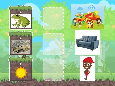 Junte as figuras que começam com a mesma sílaba