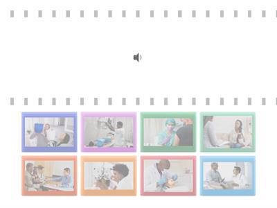 8 appointment types - pictures with just audios