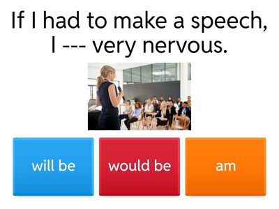 First and second conditional