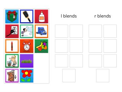/l/ and /r/ blends