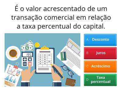 Quiz Matemática Financeira - CSM