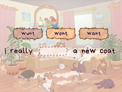 Complete the sentance - o 