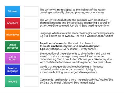 Persuasive Writing Techniques