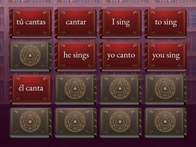 (15) to sing (cantar)