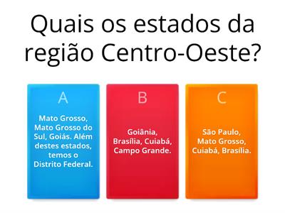 Região Centro-Oeste Iniciante