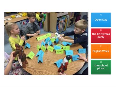 School Events (Quiz)