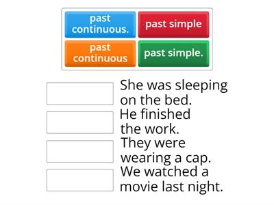Past simple & past continuous
