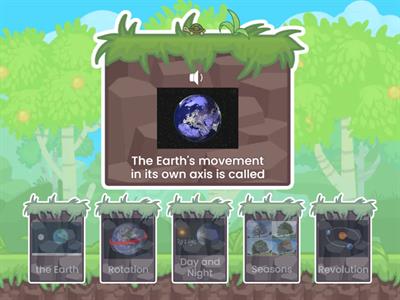 Movements of the earth