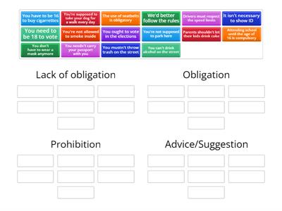 obligation and advice