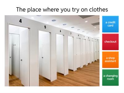 Shopping vocabulary Pre- Intermediate.