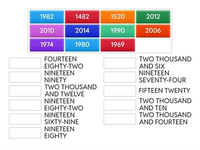 GO FAR 5! UNIT 6. CALENDAR YEARS