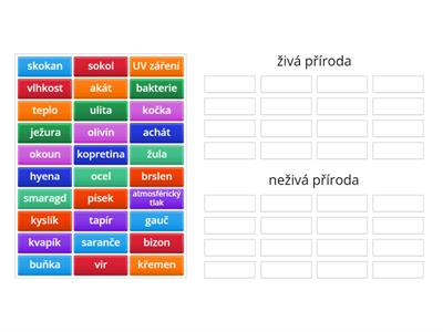 Živá? Neživá?
