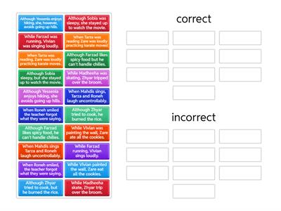 E3Y-Correct or Incorrect