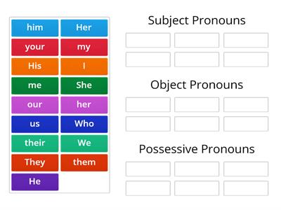 Pronouns