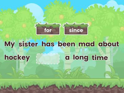 Project Explore 3 unit 2 since or for?