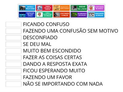 EXPRESSÕES IDIOMÁTICAS