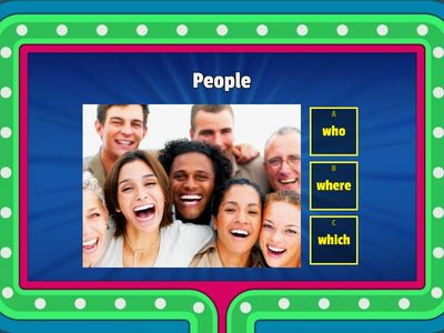Quiz who/where/which