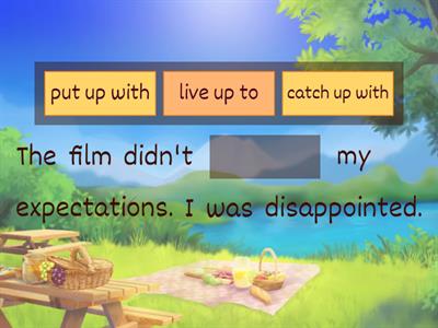 Phrasal verbs Solutions intermediate Unit 1E